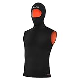 BARE 5/3mm Ultrawarmth Kapuzenweste Damen, Schwarz, 06