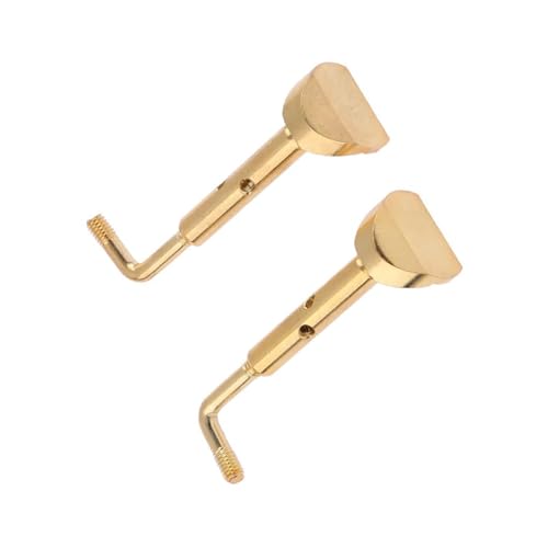 Violin Accessories Kit 2 Pack 4/4 Portable Chin Rest Screw Violin Accessory Holder