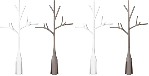 Image of Boon Twig Baby Bottle Drying Rack Accessories - Space Saving Baby Accessories for Baby Bottle-Feeding Supplies - Bottle Rack Dryer Attachments for Baby Bottle Storage - 2 Count (Pack of 2)