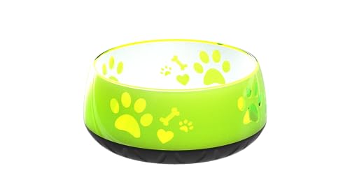Hundenapf für Kleine und Große Hunde - Futternapf/Trinknapf S/M/L Rutschfest (M 1010ml für Mittlere Hunde, Hellgrün)