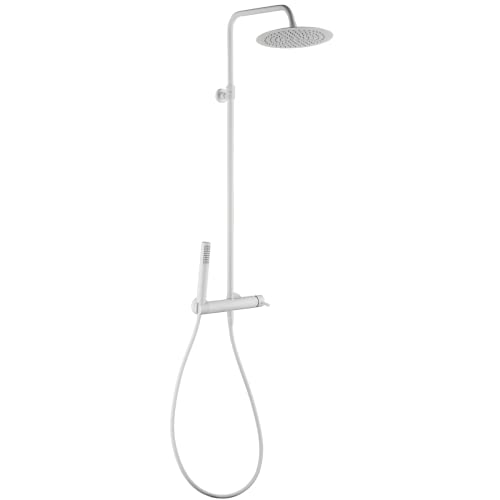 Essebagno Luisa colonne de douche mécanique blanche