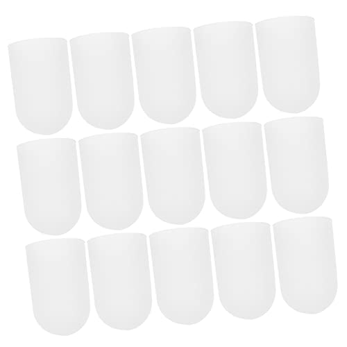Ipetboom Durable Finger Sleeves 20pcs Silicone Finger Protectors Heatproof Non-Slip Multi-use for Cooking Work