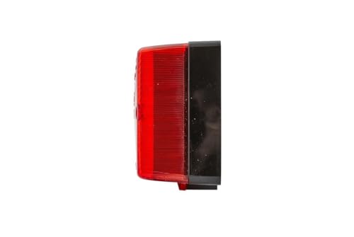 HELLA 2NE 003 315-011 Nebelschlussleuchte - Halogen - 12V - Anbau - Lichtscheibenfarbe: rot - Stecker: Flachstecker - rechts/links