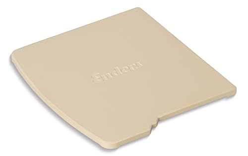Enders® Pizzastein, für Enders® eUrban/eUrban Pro, Pizzastein für den Grill, Pizza Steinplatte, Pizzastein aus Keramik, Grillzubehör, Backstein, beige, B28,5 x T32,5 x H1,5 cm, #2086