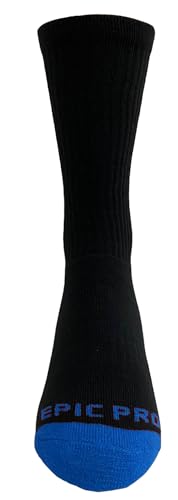 Epic Youth Frontcourt Back Calf Design - Cute Novelty Fun Design Crew-Socks (1-Pair)2