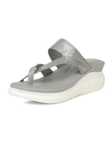 Image of Bata Comfit Women Toe Ring Wedge Heel Sandal
