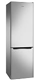Amica KGCN 387 110 E Kühl-Gefrierkombination, No Frost - 55er Breite, Edelstahl-Optik, Energieeffizienzklasse E