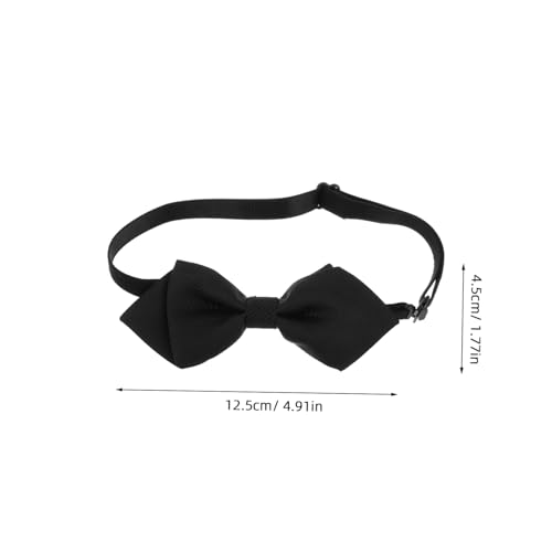 Adjustable Boy Bow Tie Pointed Design Chic British Style for Weddings Kindergarten Shows and Stage Performances Durable Material2