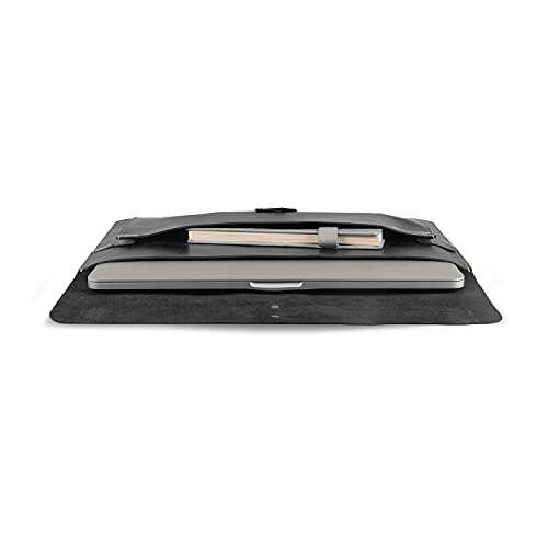 Housse MacBook Pro en cuir véritable pour le travail nomade et les déplacements - 5