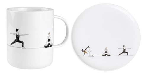 Colour-up Räder Design Joga - Juego de 2 tazas y platos de regalo