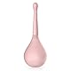 BDSMYEE Analdusche Vaginaldusche,Rückflussverhinderung Silikon Analspülung mit 5 Wasser Austrittslöchern,Einlauf Klistier Intimdusche Sexspielzeug zur darmreinigung für Frauen Männer (Rosa)