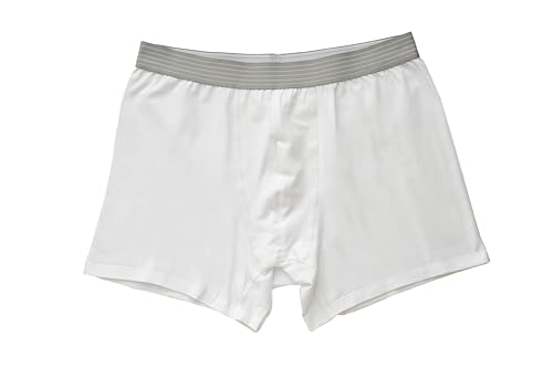 ORGANICKID Men's Organic Cotton Soft Breathable Boxer Briefs, Pack of 22