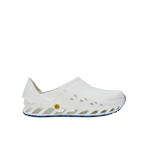 Scholl Unisex EVOFLEX Medizinischer Arbeitsschuh, Weiß, 42 EU