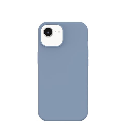 Image of OtterBox iPhone 17e, 16e, 15, 14, & 13 Figura Series Case - Polus Blue - Aesthetic, Silicone Phone Cases, Protective Minimalist Design, MagSafe iPhone Case with Camera Protection