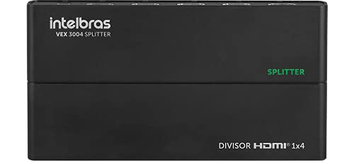 intelbras Splitter Divisor HDMI VEX 3004 Preto