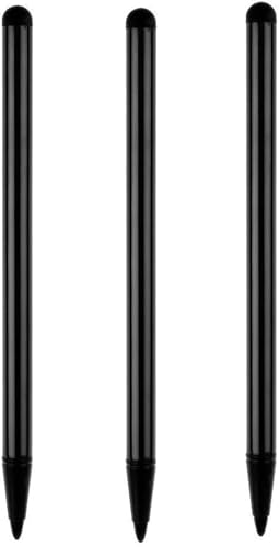 3Pcs Schwarz Stylus-Stifte für Touchscreens,hochpräziser Eingabestift für alle universellen,universeller iPad-Stift mit feiner Spitze für iPad, Handy/iPad/Samsung/Android/Tablet und andere Touchscrees