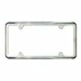 Genuine Mercedes Benz Slimline Frame, Polished Stainless Steel