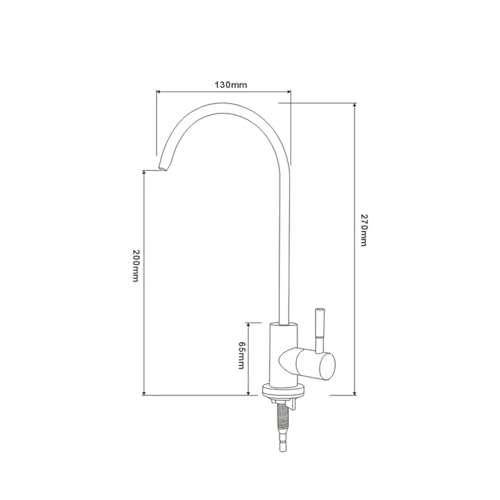 Grifo para ósmosis de acero inoxidable: soluciona la salida de tu filtro de agua 5