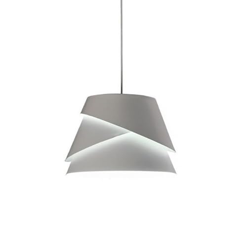 Suspension moderne blanc lustre 1 lumière salon et chambre MN-53