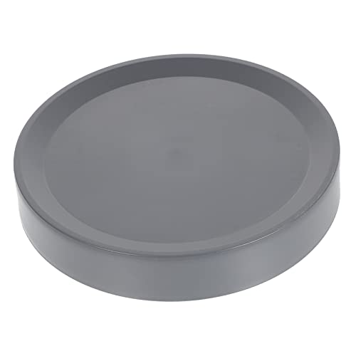 Toyvian Supporto Piante Ruote Girevoli Silenziose, Carrello Portafiori Rotondo 26 Cm in Metallo, Utilizzabile per Vasi di Diverse Dimensioni in Cortile e Ufficio