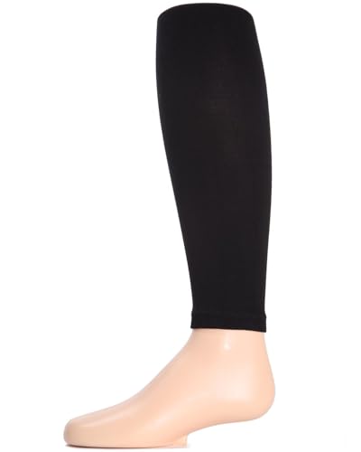 MeMoi Girls' Pima Cotton Footless Tights3