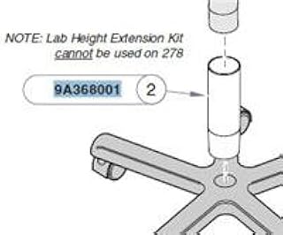 1084134 Height Extension FOR Stool Ea Midmark Corporation -9A368001