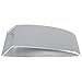 Universal Car Decorative Air Flow Intake Scoop Hood Bonnet Vent Sticker Cover Hood Car Air Flow Sticker No Substantial Heat Dissipation Function (Sliver)