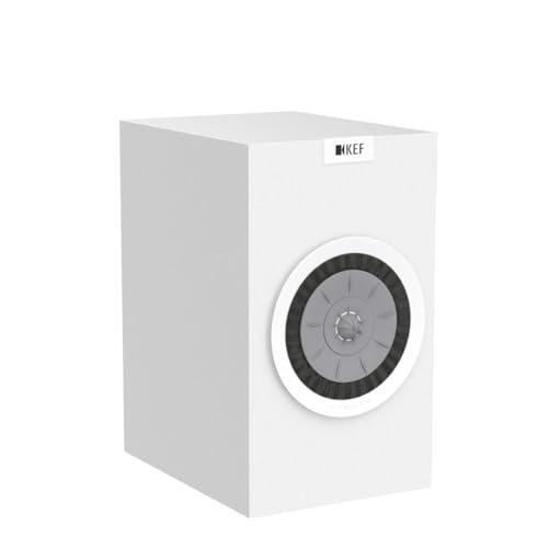 KEF Q350 Bookshelf Speakers (Pair, White)