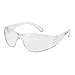 Crews Glasses 135-CL010 Checklite Safety Glass with Clear Temple, Clear Uncoated Lens