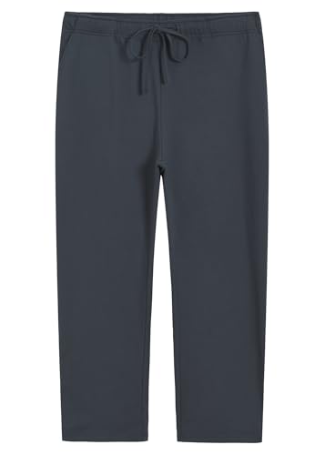 Weintee Women's Plus Size Petite Cotton Pants with Pockets