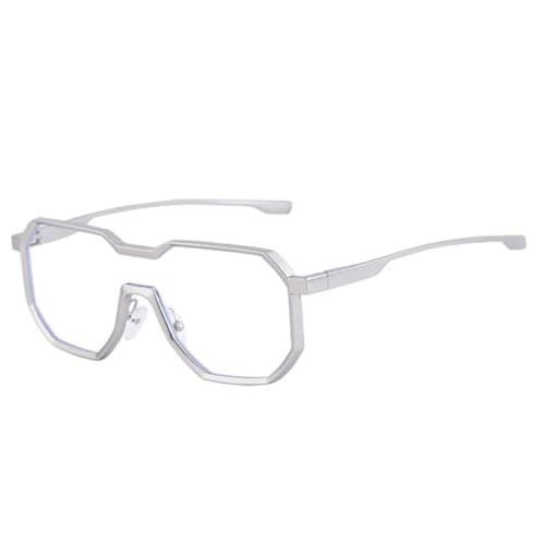 Lunettes de soleil punk transparentes pour festivals et terrasses
