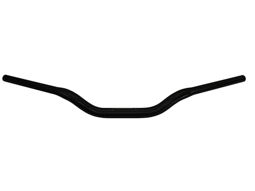 Guidon Accossato noir pli moyen 96mm guidon aluminium 28mm pour Wottan Storm X 125