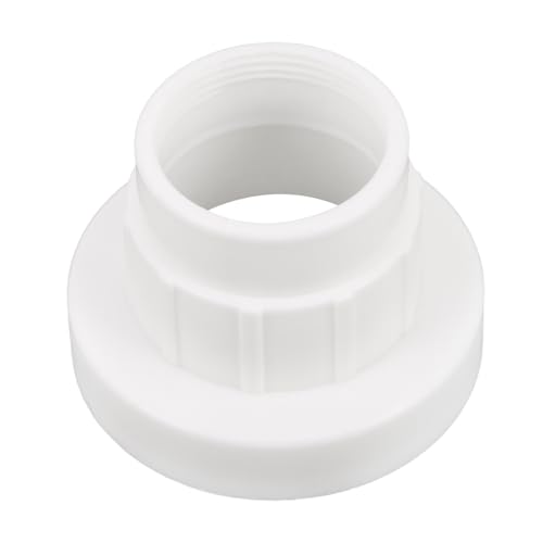 VANZACK Adaptador de Piscina Triple Capa con Conexión Roscada Doble, Conector de Bomba y Boquilla para Fuente de Agua, Instalación sin Herramientas para Sistemas de Fuente de Piscinas