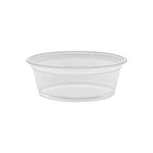 Pangea Large 1.5oz Plastic Crested Gecko Food & Water Deli Cups 100 ct.