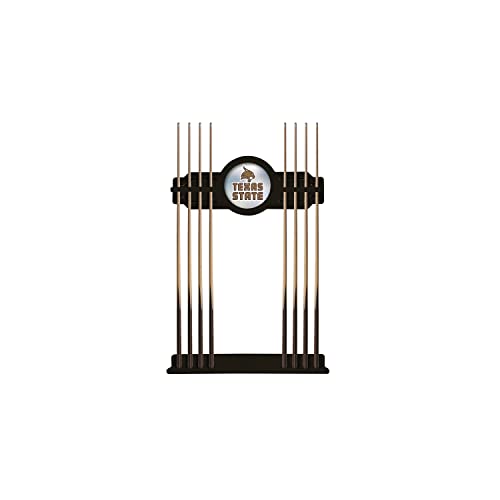 Texas State Cue Rack in Black Finish by Holland Bar Stool