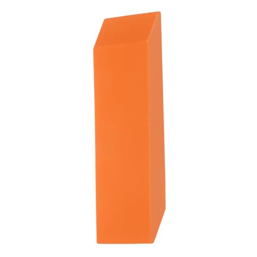 COLLBATH Borrador de Goma Reutilizable para Limpieza de Cocina y Fregadero Manchas y sin Rayar y Práctico para Ollas y Superficies Metálicas Color Naranja
