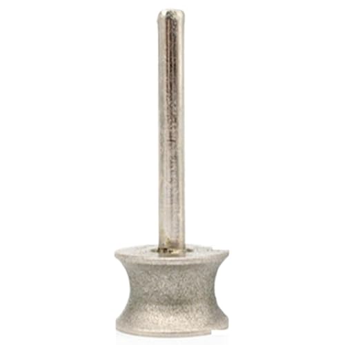 Meule diamant concave 8mm grain 400 outil rotatif de meulage de polissage pour verre céramique