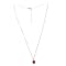 Warmhm Collana con Ciondolo Rossa Smaltata per Ragazze Creativi Eleganti da Donna per Feste e Speciali