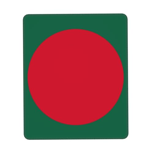 Tapis de souris avec repose-poignet Motif drapeau du Bangladesh – Tapis de souris personnalisé unique pour jeu et bureau pour plus de confort et de style