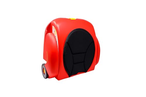 Certified Travel Luggage for Kids - Portable Roller, Carry On, Case Luggage - Many Colors - Multi Collection (Red, 4, Set)2