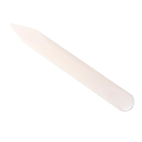 Garosa 6 Pulgadas Creaser de Papel, Carpeta Hueso Papel Plisado Herramienta Pluma de Origami Plegable para Encuadernación Manualidades Artesanía Hecha a Mano Cuero Bricolaje Conformación Pliegue