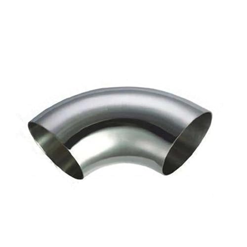 Tuyau d'échappement en acier inoxydable 60mm coude 90° durable