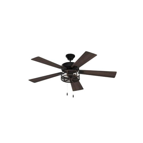 River Of Goods 20137 52 Inch Led Modern Farmhouse Ceiling Fan With Light - Rustic Ceiling Fans thumb #3