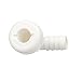 Seachoice 90-Degree Angled Thru-Hull Connector, White Finish, 0.75 in.