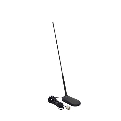 KALIBUR - KMAG2 18" Tall Low Profile Magnetic Mount CB Antenna with Built-in Shock Spring, 18