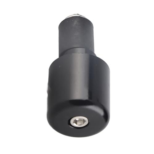 Poignées de guidon de moto noires en aluminium avec bouchon d'extrémité pour GSXR600 2001-2014