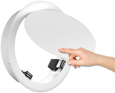 Round Magnetic Access Panel for Drywall - White Inspection Hatch with Push Button Opening, Circular Attic Hole Cover - Available in 6", 8", 10", 12", 16" (300mm/12)