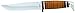 Case Cutlery 00385 365-5 SS Hunter with Stainless Steel Fixed Blade and Leather Handle Leather