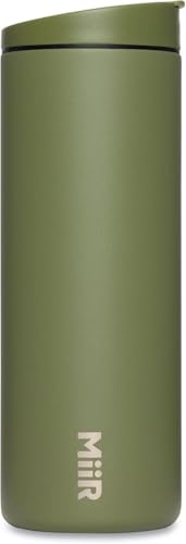MiiR Flip Traveler 16oz - Double-Wall Vacuum Insulated with Leakproof Flip Lid