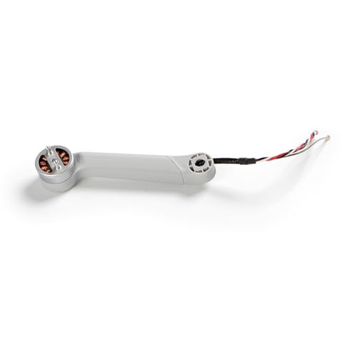XBERSTAR Pièces de réparation pour DJI Mini 3 Pro Bras avant et arrière Boîtier de moteur de drone Pièces de rechange (bras arrière gauche)